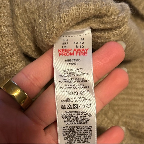 Topshop Turtleneck Sweater Dress - Picture 4 of 7